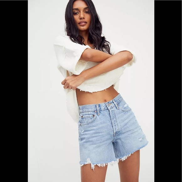 AGOLDE Parker Long Short Size 32 NWT - Picture 3 of 17